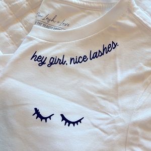 Set of Two NWT Lash Artist T Shirts *Short Sleeve